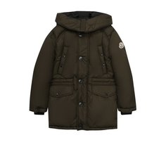 Пуховая парка с капюшоном Moncler Enfant