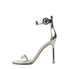 Босоножки Portofino из металлизированной кожи Gianvito Rossi