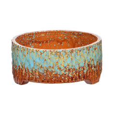 Кашпо Ter steege carice голубое/горичневое д16 в7