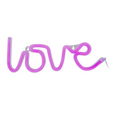 Светильник декоративный Старт neon love 3хaa Start