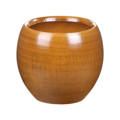 Кашпо Ter steege Cresta желтое 33х28 см