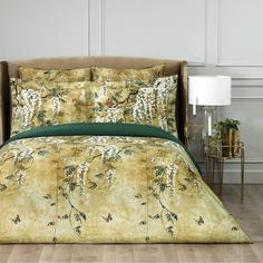 Постельный комплект Togas Витерия коричневый двуспальный евро