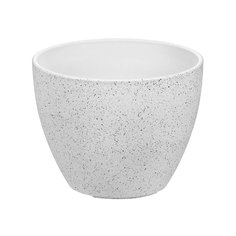 Кашпо Ter steege nova terrazzo белое д22 в17