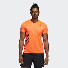 Футболка Run It 3-Stripes PB adidas Performance
