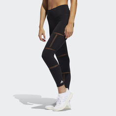 Леггинсы для фитнеса Believe Believe This 2.0 Geo Mesh 7/8 adidas Performance