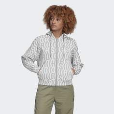 Худи Allover Print adidas Athletics