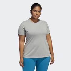 Футболка Go To (Plus Size) adidas Performance