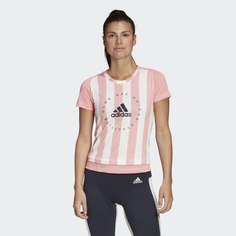 Футболка Slim Graphic adidas Athletics