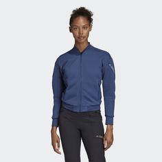 Флисовая куртка-бомбер для хайкинга TERREX adidas TERREX