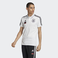 Футболка-поло Германия 3-Stripes adidas Performance