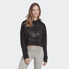 Укороченная худи adidas Originals