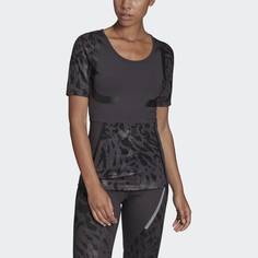 Футболка для бега adidas by Stella McCartney