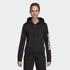 Флисовая толстовка Essentials Linear adidas Performance