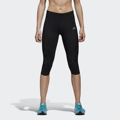 Укороченные леггинсы для бега adizero Sprintweb adidas Performance