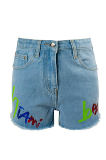 Шорты из джинсовой ткани STEFANIA