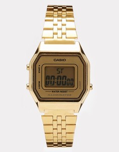 Золотистые часы Casio LA680WEGA-9ER-Золотой