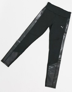 Черные леггинсы Puma After Glow 7/8 performance-Черный