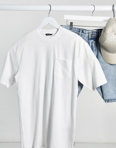 Белая oversize-футболка Only & Sons-Белый