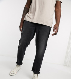 Черные узкие джинсы ASOS DESIGN Plus-Черный