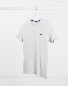 Футболка с вышитым логотипом Jack & Jones - Core-Белый