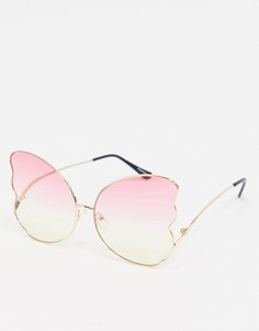 Солнцезащитные очки с дизайном "бабочка" My Accessories London-Мульти