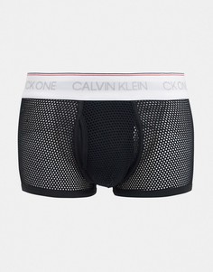 Сетчатые боксеры-брифы Calvin Klein CK One-Черный