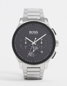 Серебристые часы-браслет BOSS 1513762-Серебряный