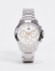 Серебристые наручные часы Tommy Hilfiger 1782194-Серебряный