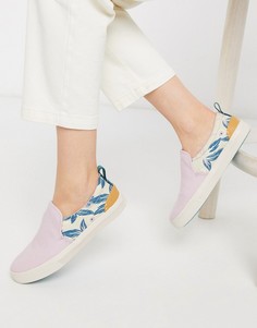 Лавандовые слипоны TOMS-Фиолетовый