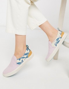 Лавандовые слипоны TOMS-Фиолетовый