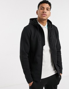 Свитшот на молнии BOSS Athleisure-Черный