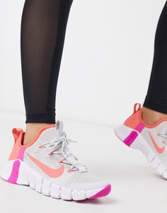 Серые кроссовки Nike Training Free Metcon 3-Серый