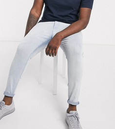 Синие джинсы с напылением ASOS DESIGN Plus-Синий