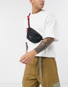 Сумка-кошелек на пояс с черной и красной отделкой Eastpak-Черный