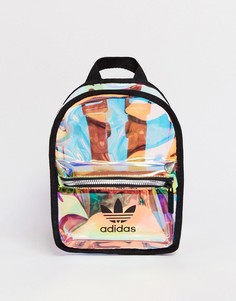Миниатюрный прозрачный рюкзак adidas Originals-Мульти