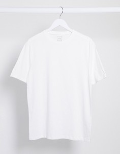 Белая футболка узкого кроя River Island-Белый