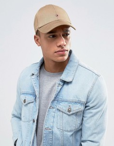 Бейсболка песочного цвета Tommy Hilfiger-Бежевый