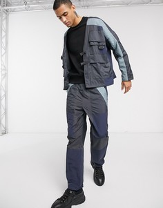Куртка от комплекта в стиле милитари ASOS DESIGN-Синий