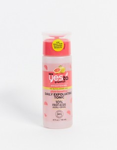 Отшелушивающий тоник с 10% фруктовыми кислотами для придания сияния Yes to Grapefruit-Бесцветный