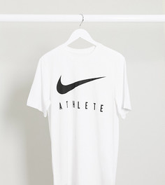Белая футболка Nike Training Tall Dri-Fit-Белый