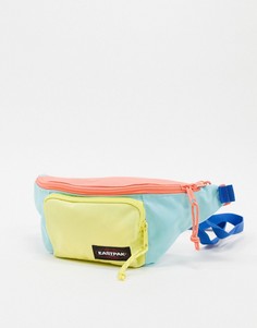 Сумка-кошелек на пояс в стиле колор блок Eastpak-Мульти