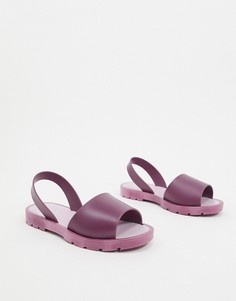 Фиолетовые сандалии из гибкого пластика ASOS DESIGN-Фиолетовый