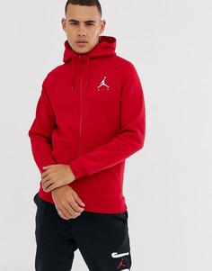 Худи красного цвета с логотипом Nike Jordan Jumpman-Красный