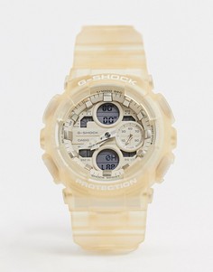 Кремовые часы с резиновым браслетом Casio G Shock GMA-S140NC-Кремовый