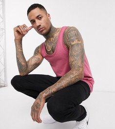 Розовая майка из органического хлопка ASOS DESIGN Tall-Розовый