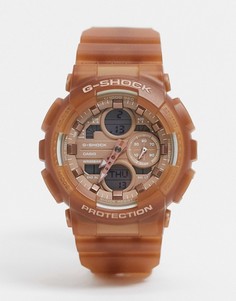 Наручные часы цвета розового золота Casio G Shock GMA-S140NC-Золотой