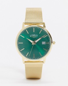 Золотисто-зеленые наручные часы Limit-Золотой