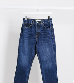 Яркие джинсы прямого кроя Topshop Petite-Синий