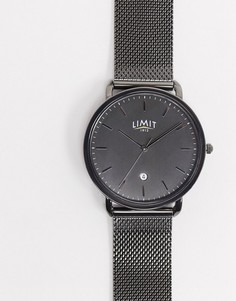 Темно-серые часы с сетчатым ремешком Limit-Серый