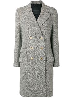Ermanno Scervino твидовое пальто